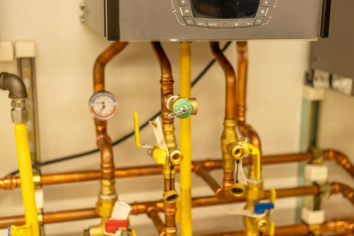 Licensed technician providing Backflow Prevention for a homeowner in North Canton